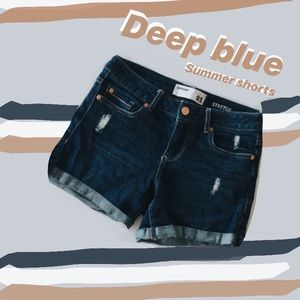 Deep Blue Summer Shorts